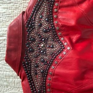 Leather jacket cripple creek